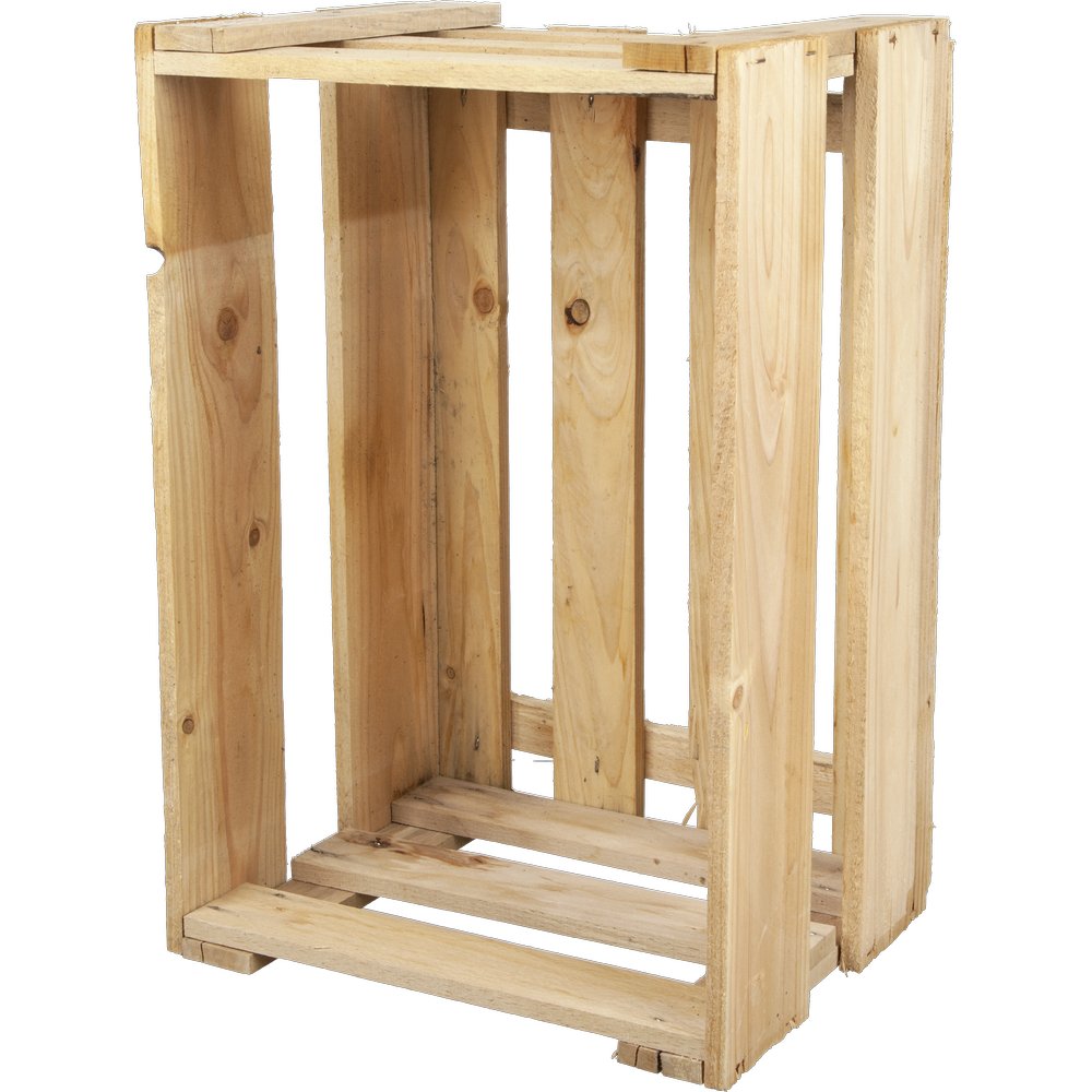 Holzkiste Wein gebraucht, 45 x 30 x 25 cm