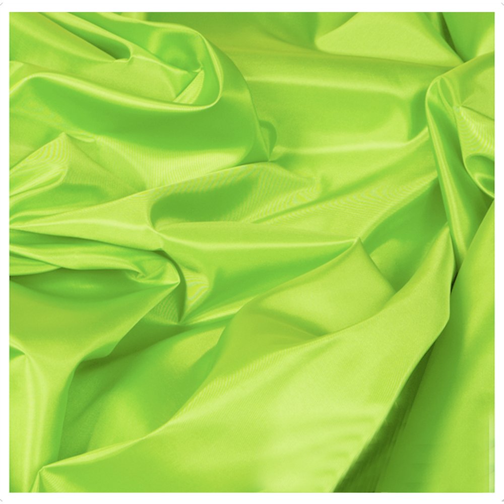 Polyester-Taft FR Stoff maigrün, 150 cm breit, schwer entflammbar