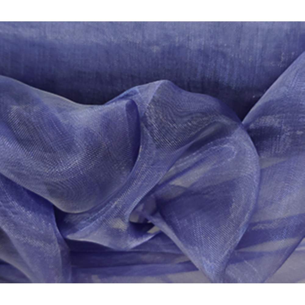 Organza Stoff marine, 145 cm breit