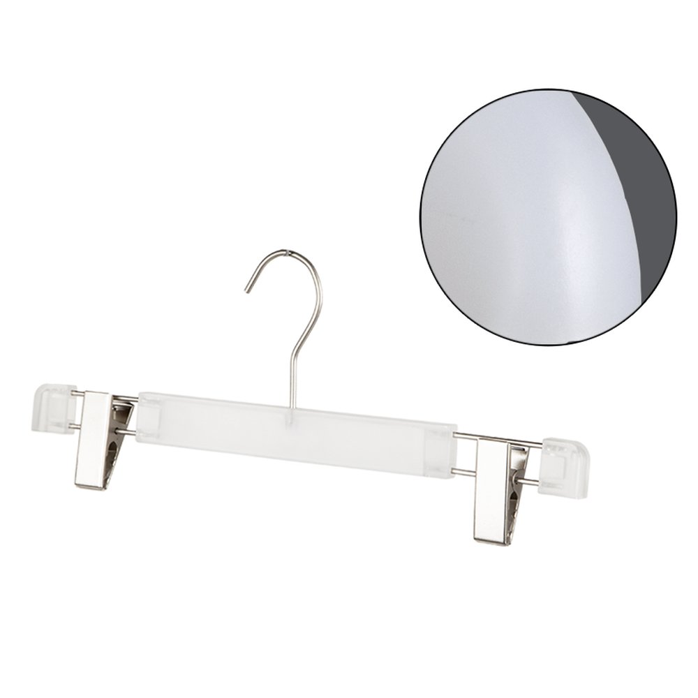 Hosen/Rockbügel Frost Line weiß/klar, 36 cm