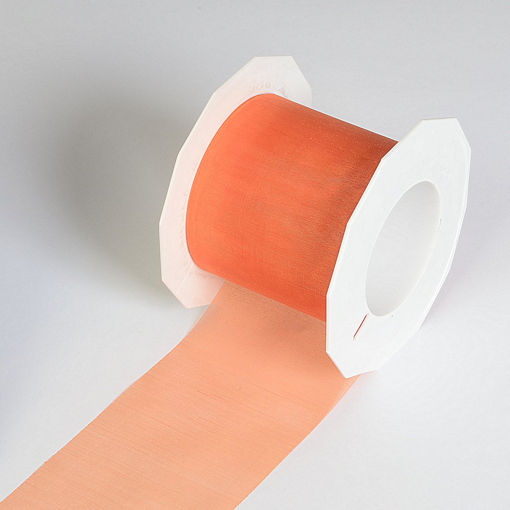 Chiffonband deluxe orange, 72 mm x 25 m