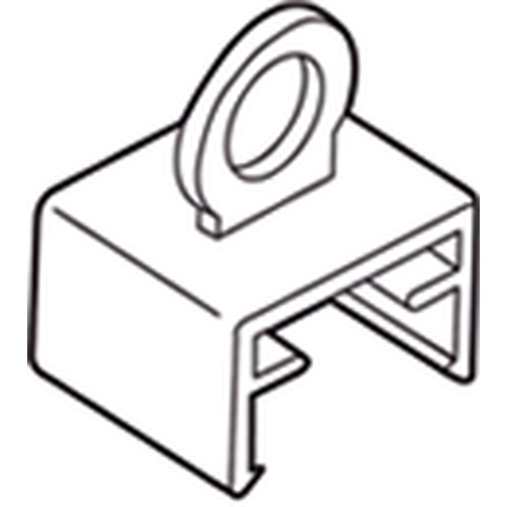 Rahmenaufhänger-Paar für Plakatrahmen transparent