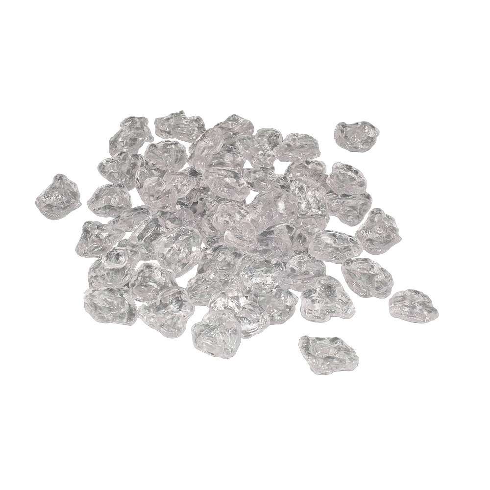 Eisbrocken gestoßen/Crush-Ice, 50 Stück, transparent, 4-5 cm