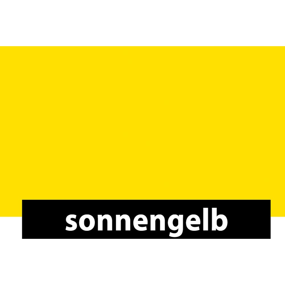 Fotokarton beidseitig bedruckt sonnengelb, 70 x 100 cm, 300 g/m²
