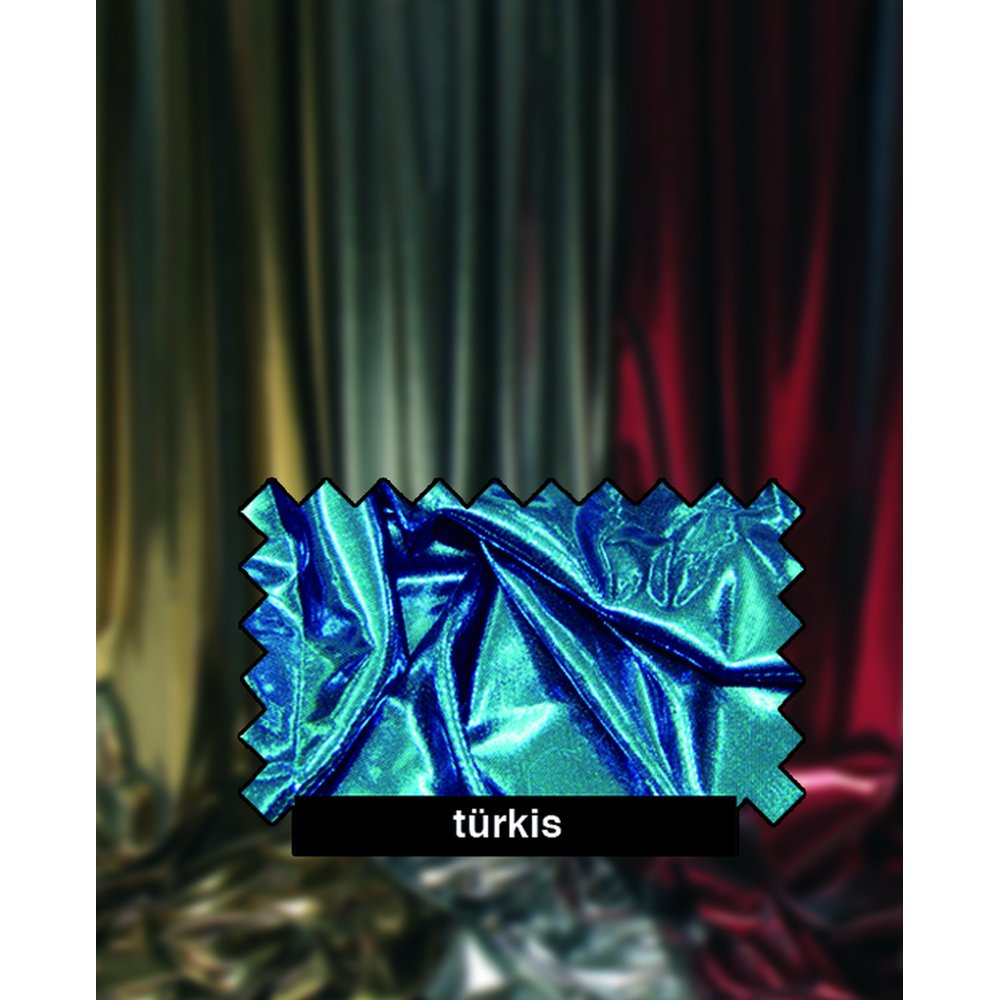 Stoff Avenue  türkis, 106 cm breit