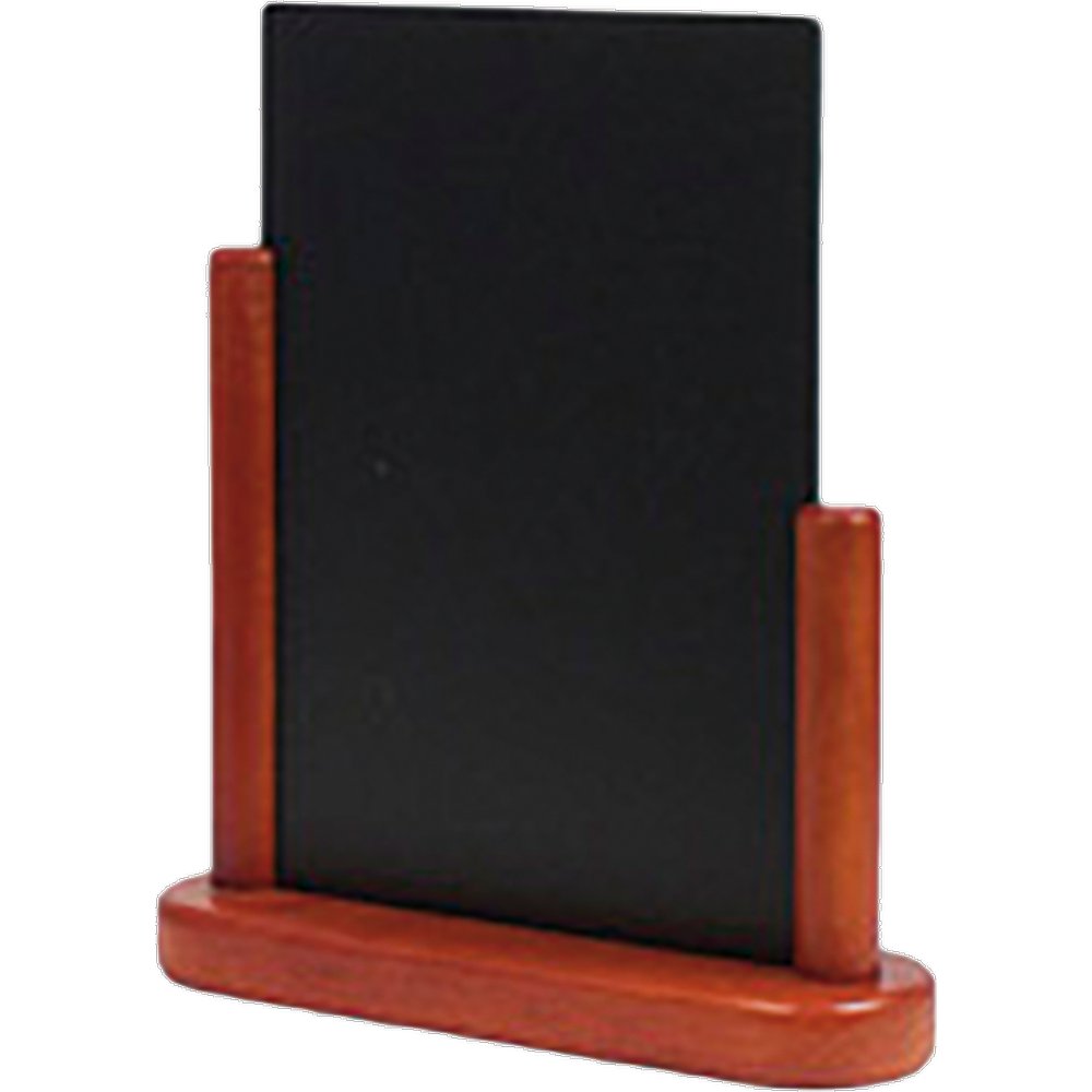 Info-Schiefertafel Elegant mahagoni, DIN A5