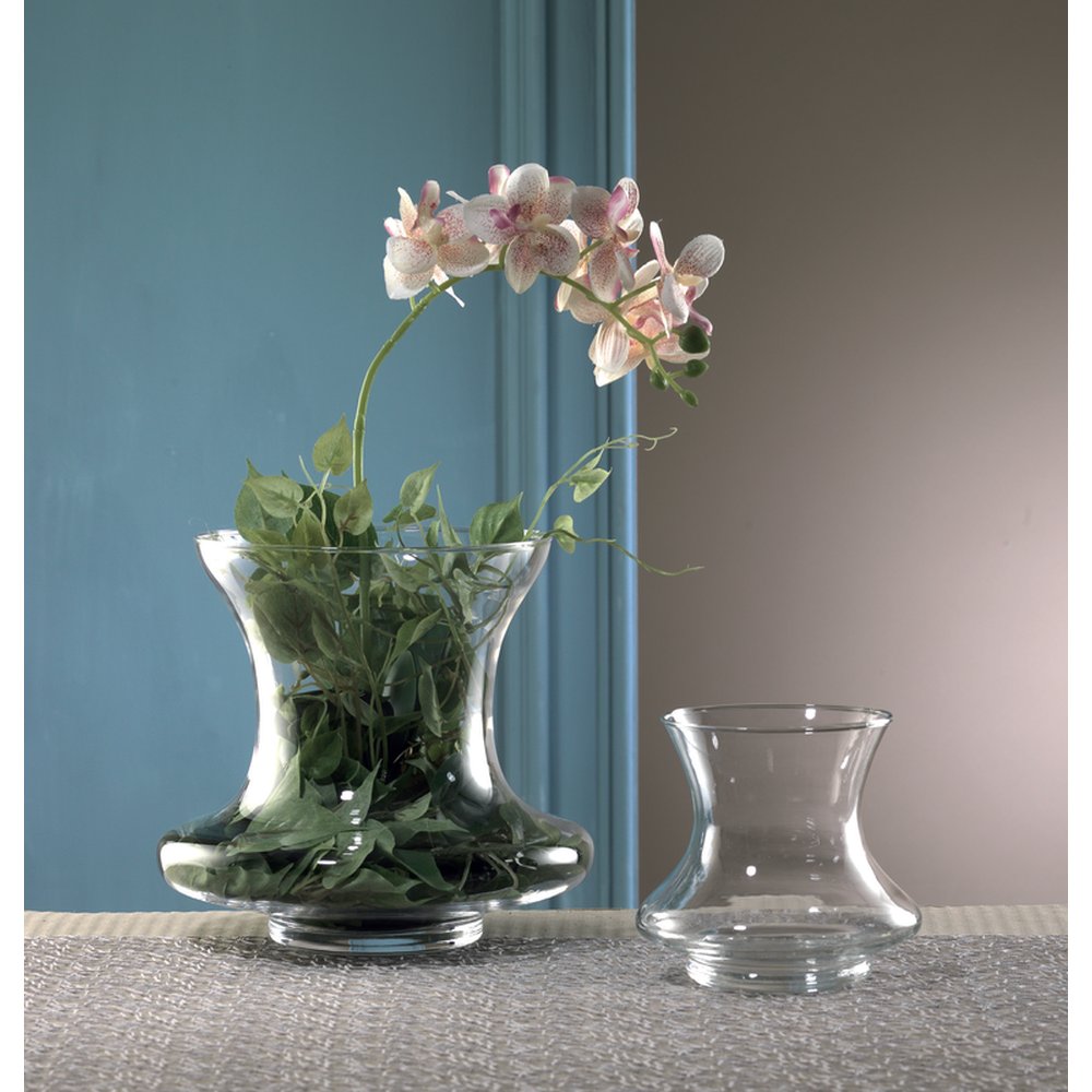 Glasvase Arabella klar, Ø 14 x H 14 cm