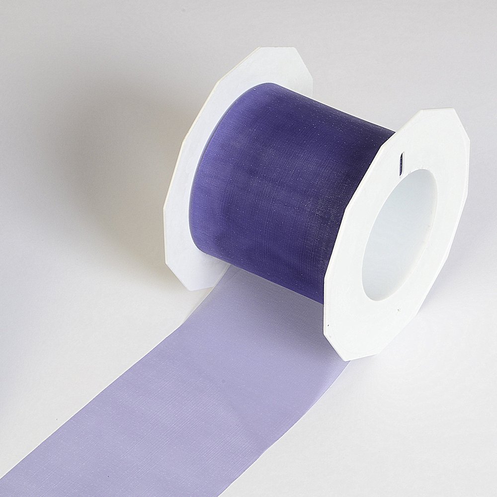 Chiffonband deluxe flieder, 72 mm x 25 m