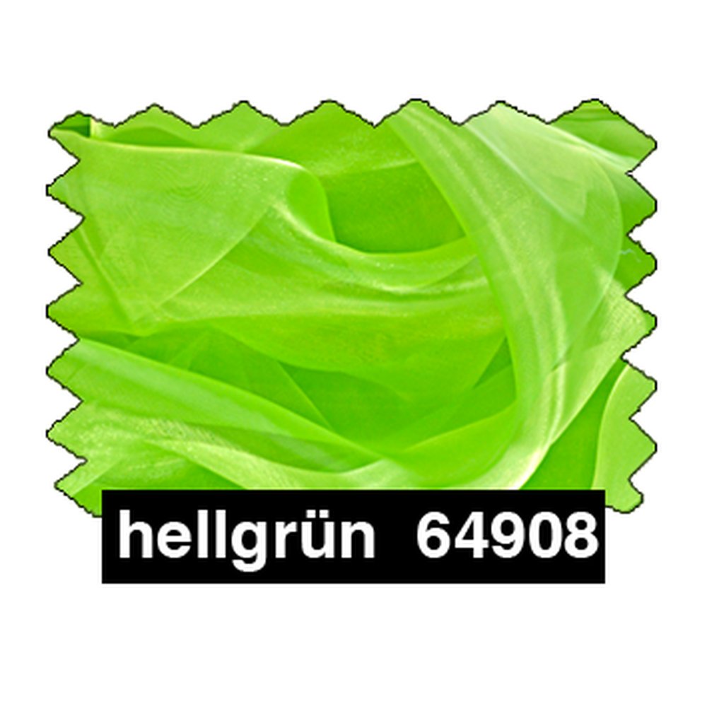 Chiffon Souplesse Stoff hellgrün, 150 cm breit