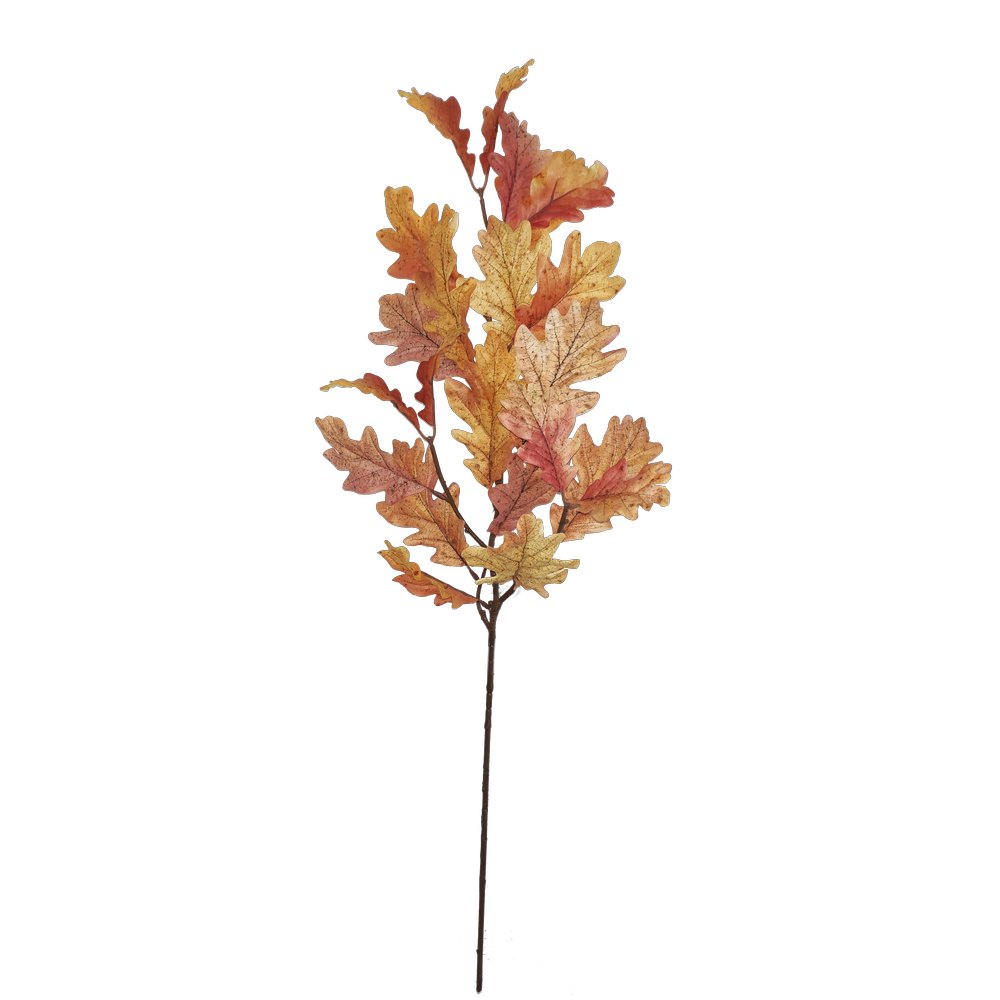 Eichenlaub Zweig herbstbunt, 73 cm