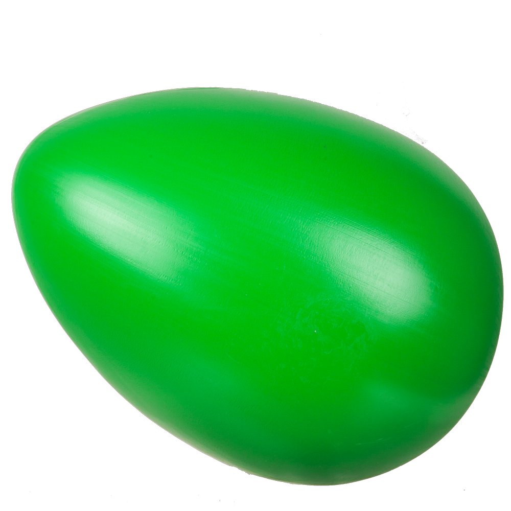 Ei aus Kunststoff grün, 30 cm