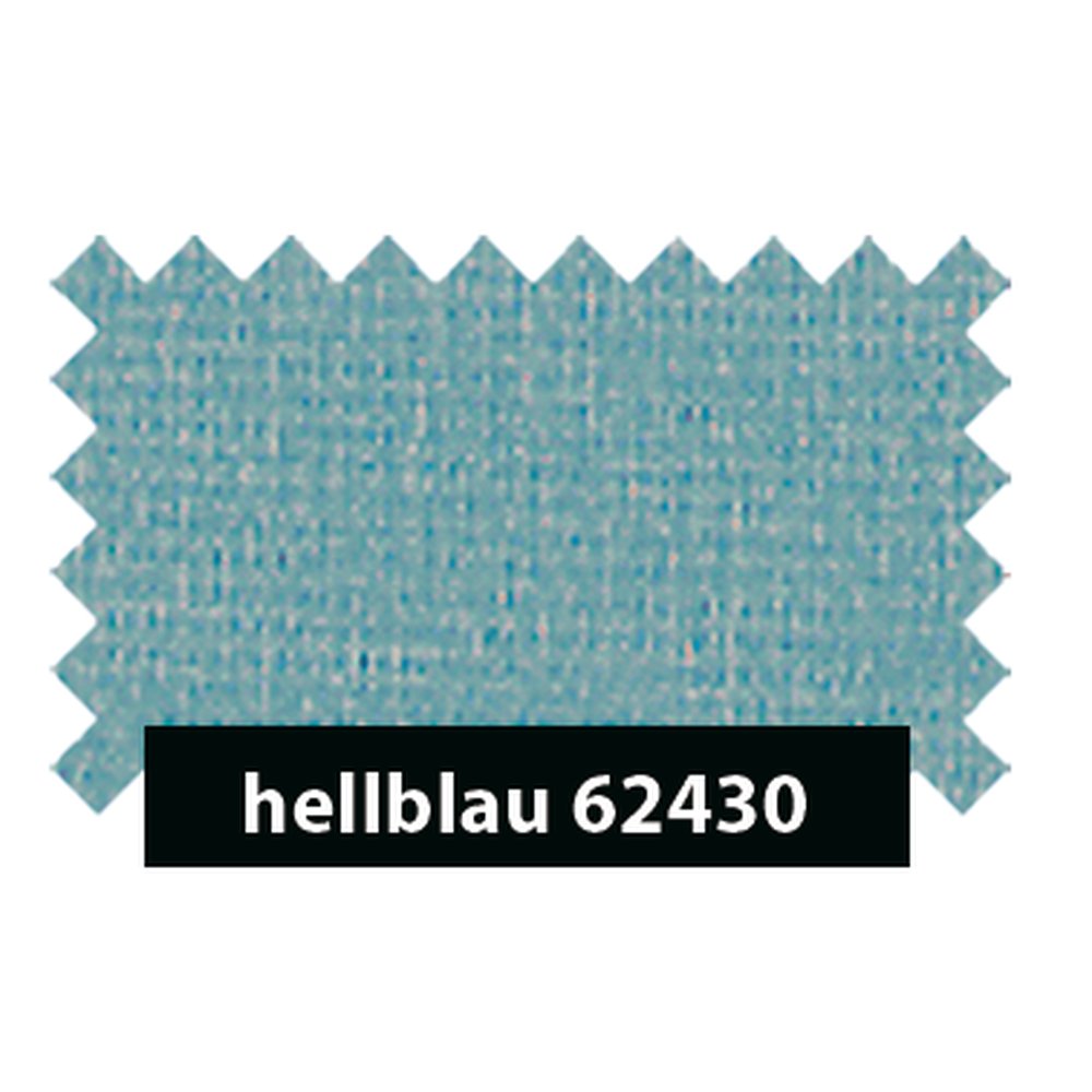 Molton Baumwollstoff hellblau, 130 cm breit