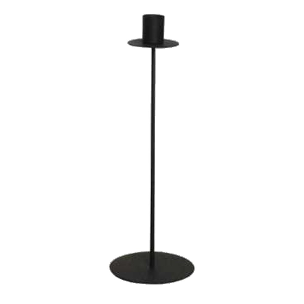 Kerzenleuchter Metall schwarz, Ø 12 x 50,5 cm