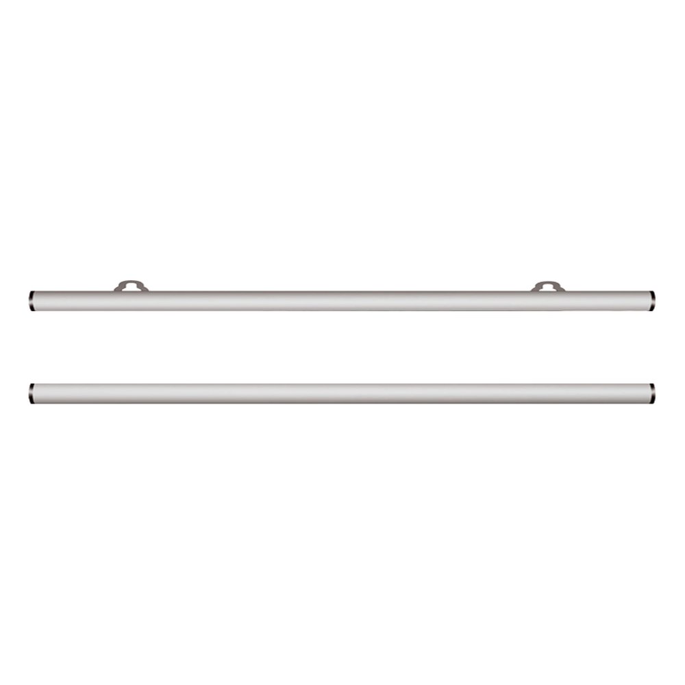 Klemmschienen-Set Alu silber, L 100 cm