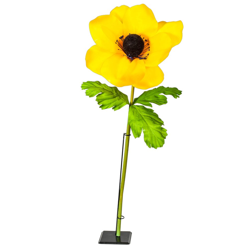 Anemone XL gelb, 120 cm, Ø 50 cm