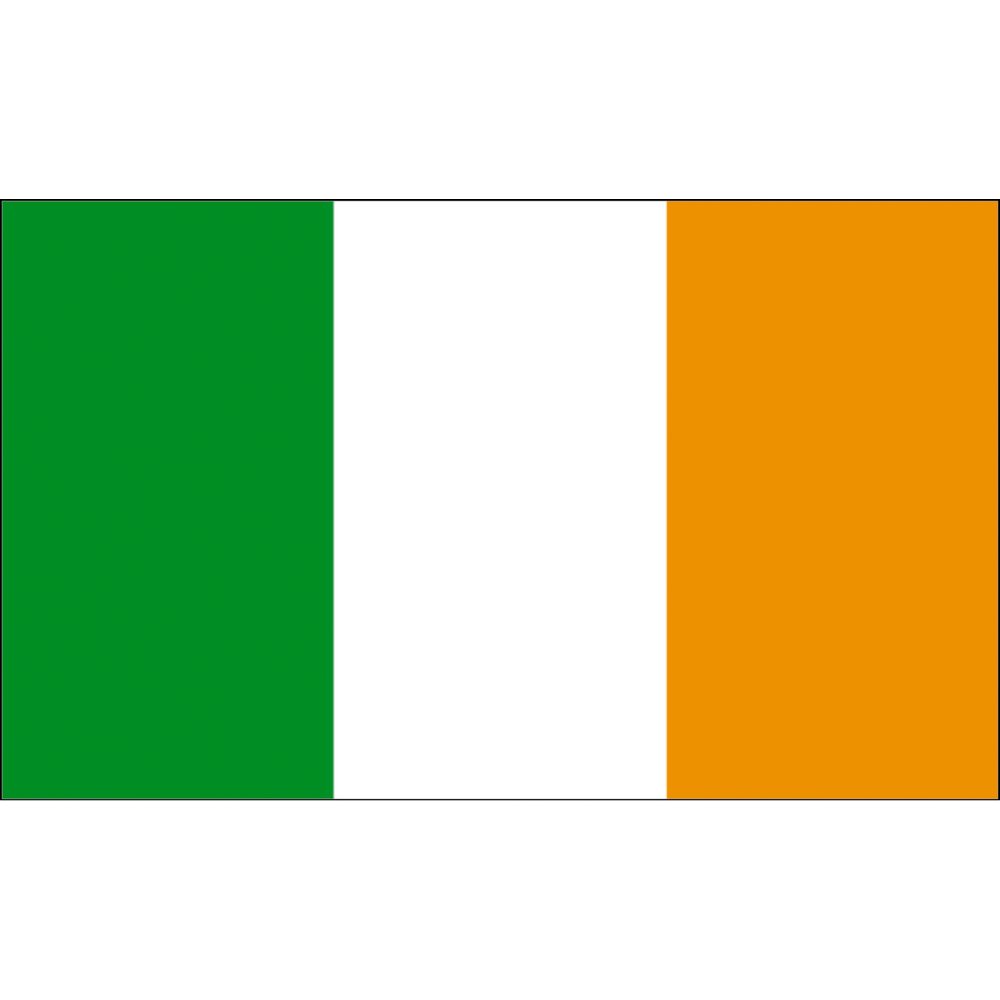 Flagge aus Stoff Irland, 90 x 150 cm