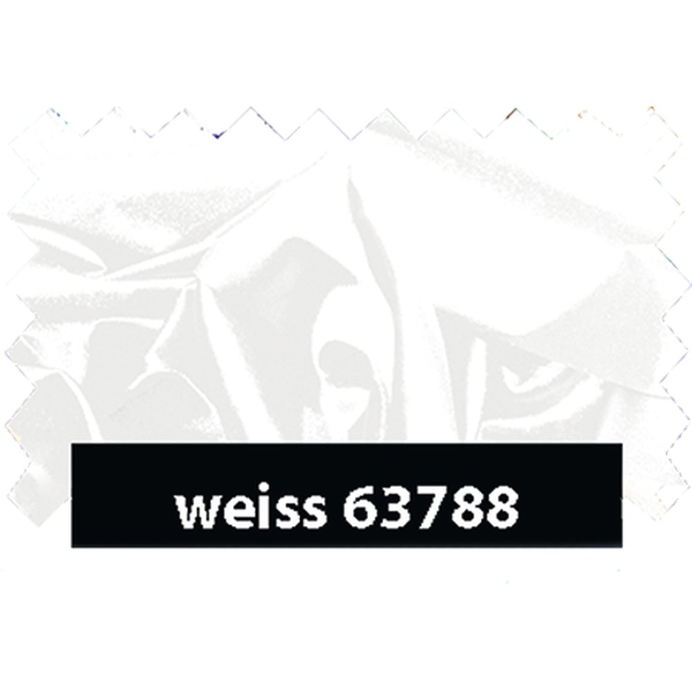 Stoff Trilobe weiß-glänzend, 145 cm breit