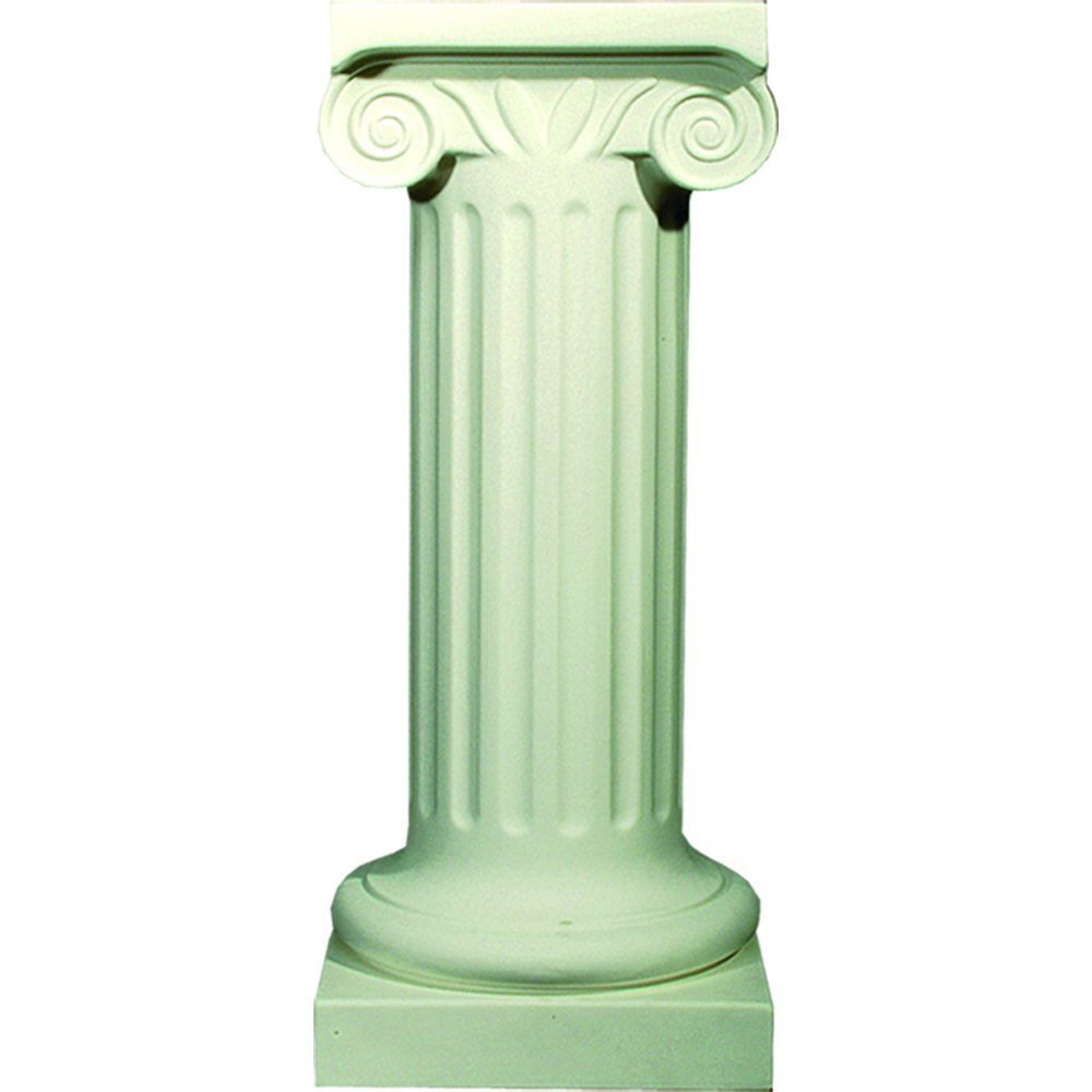 Säule Kunststoff Greece weiß, 100 cm