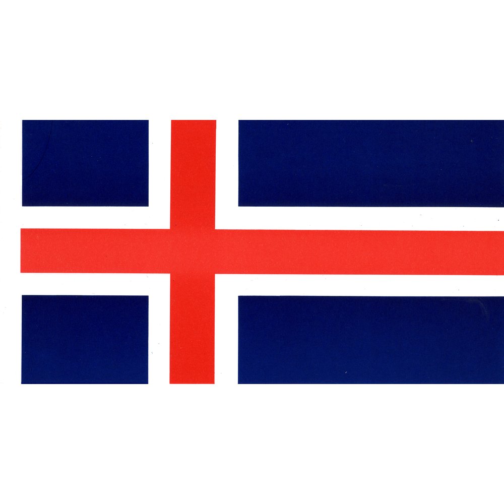 Flaggenkette Euro 24-Nationen  bunt, L 7,50 m