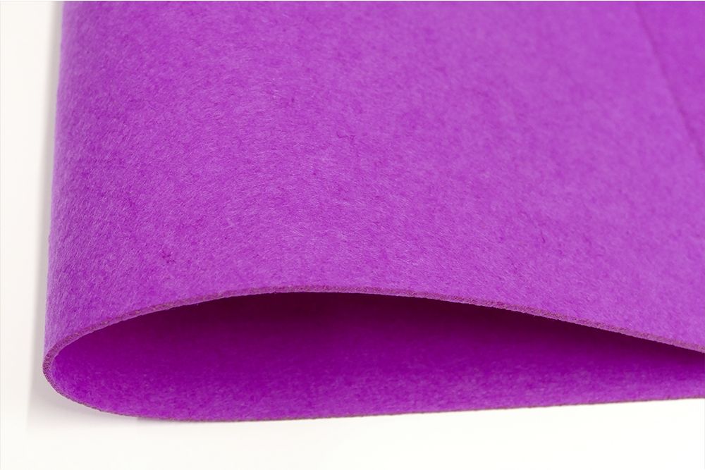 Filzplatte violett, 3 mm, 75 x 50 cm