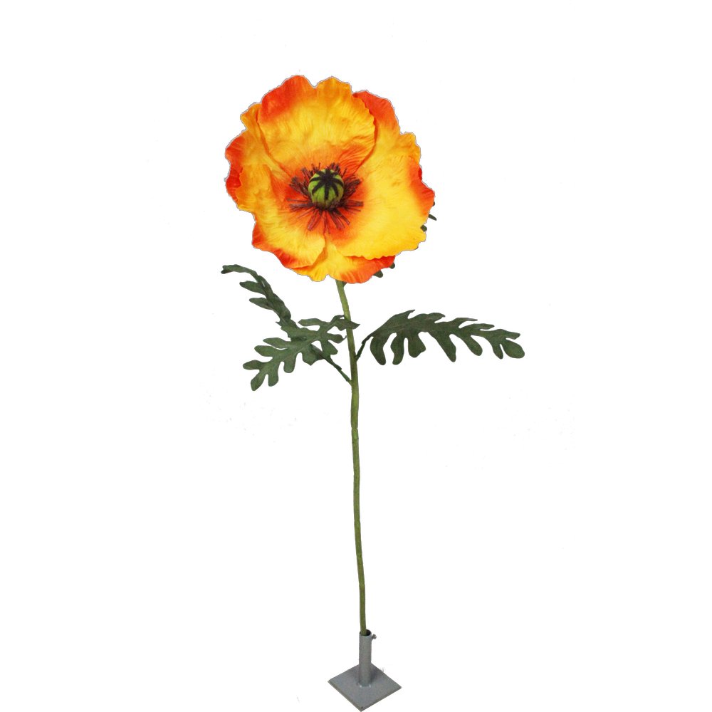 Mohnblume Giant orange, 108 cm, Ø 28 cm