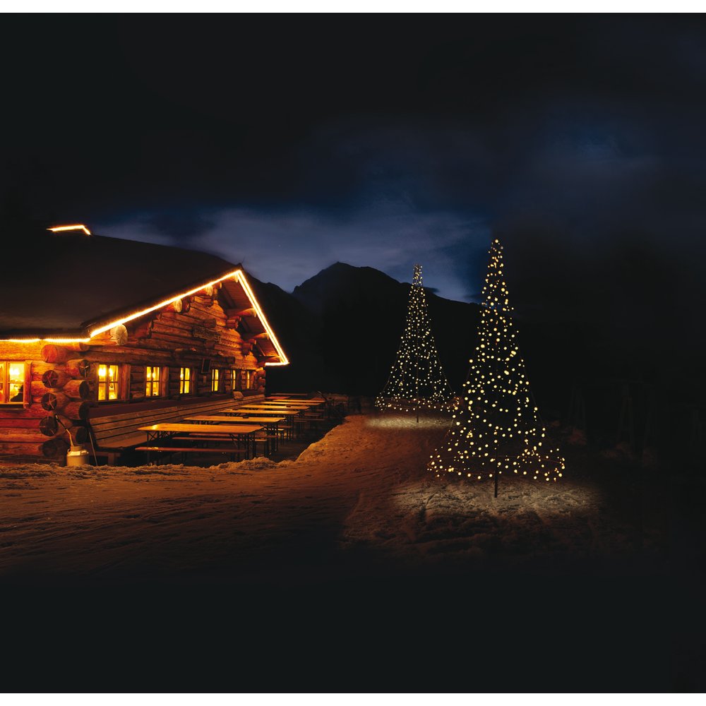 LED-Weihnachtsbaum 360 LEDs warm-weiß,H 300 cm, D 160 cm