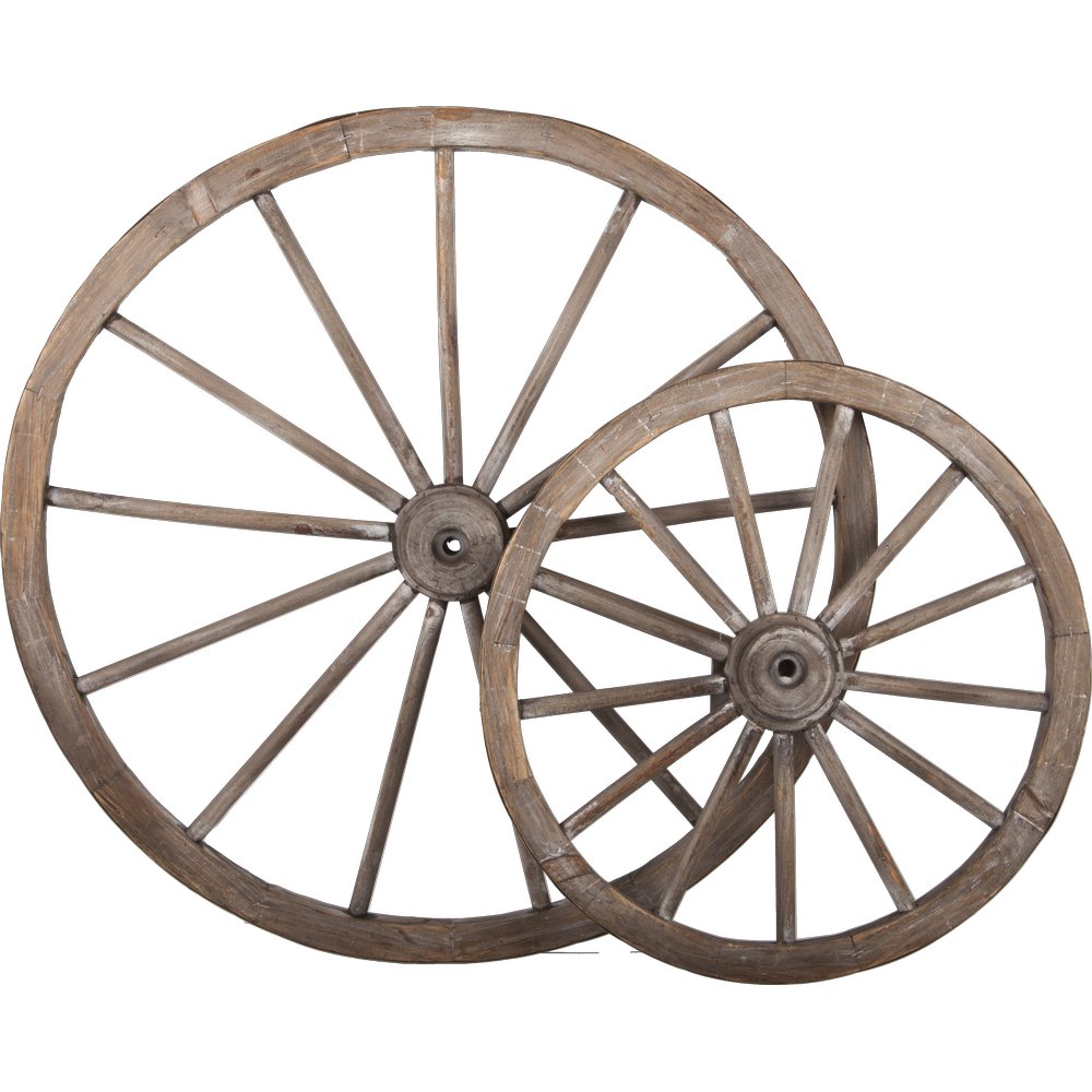 Wagenrad Antik klein, Ø 50 cm