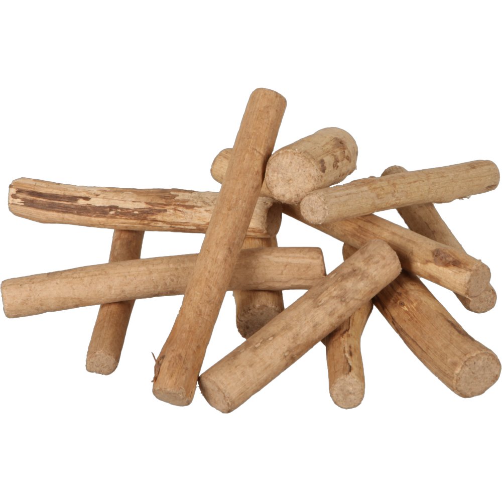 Treibholzstücke im Netz natur,300 g