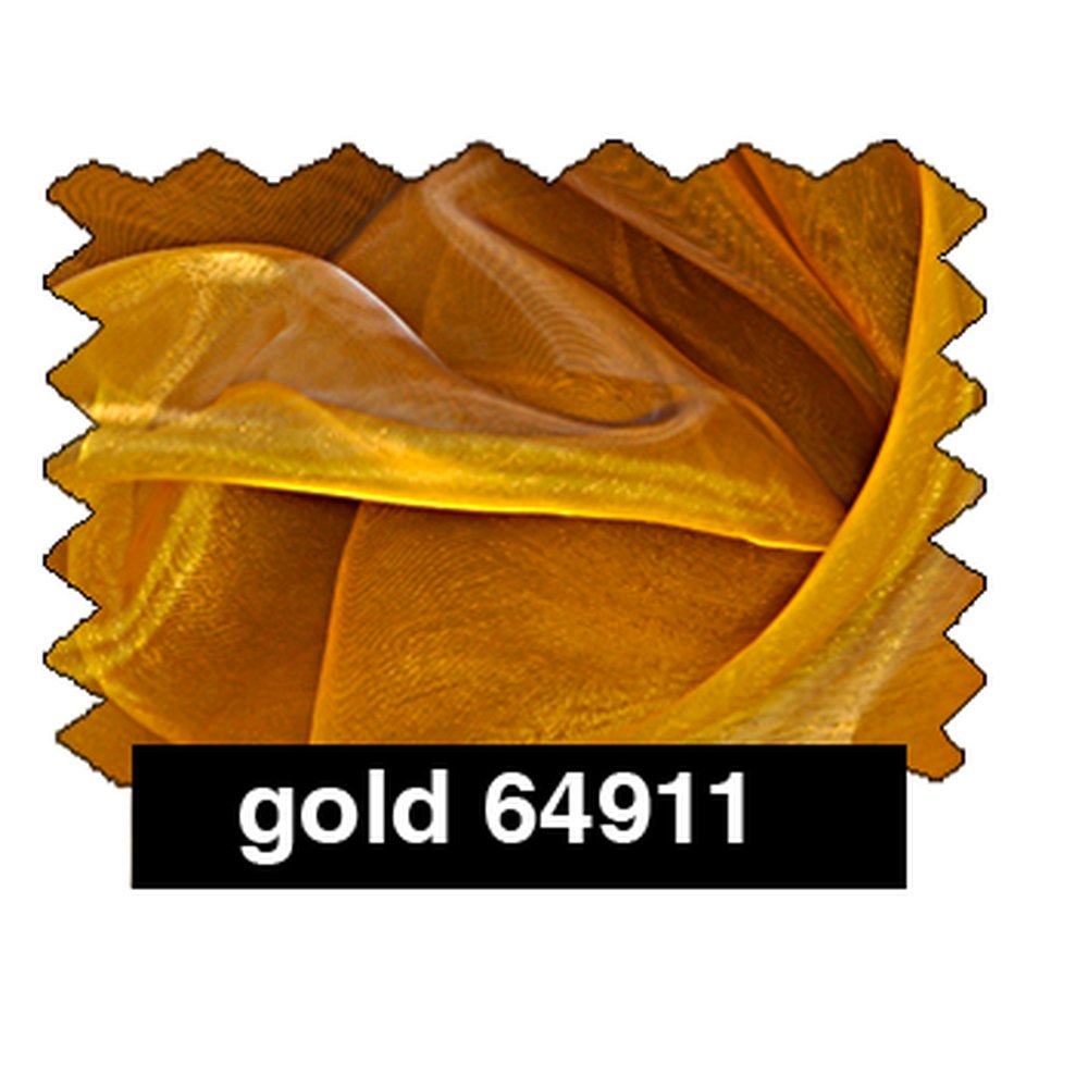 Chiffon Souplesse Stoff gold, 150 cm breit