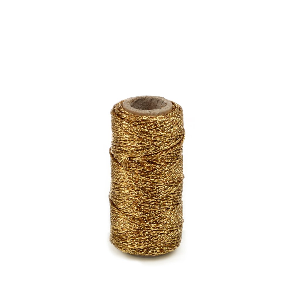 Kordel Flashy Cord glänzend gold,Ø 1,5 mm x 25 m