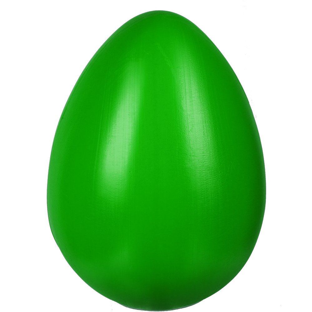 Ei aus Kunststoff grün, 30 cm