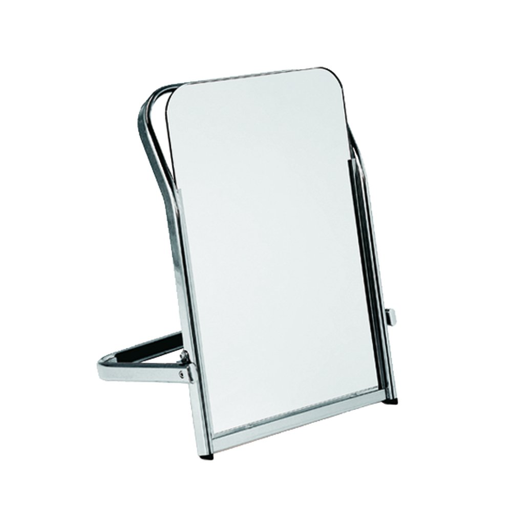 Schuhspiegel stehend chrom, 41 x 56 cm, 29 cm tief