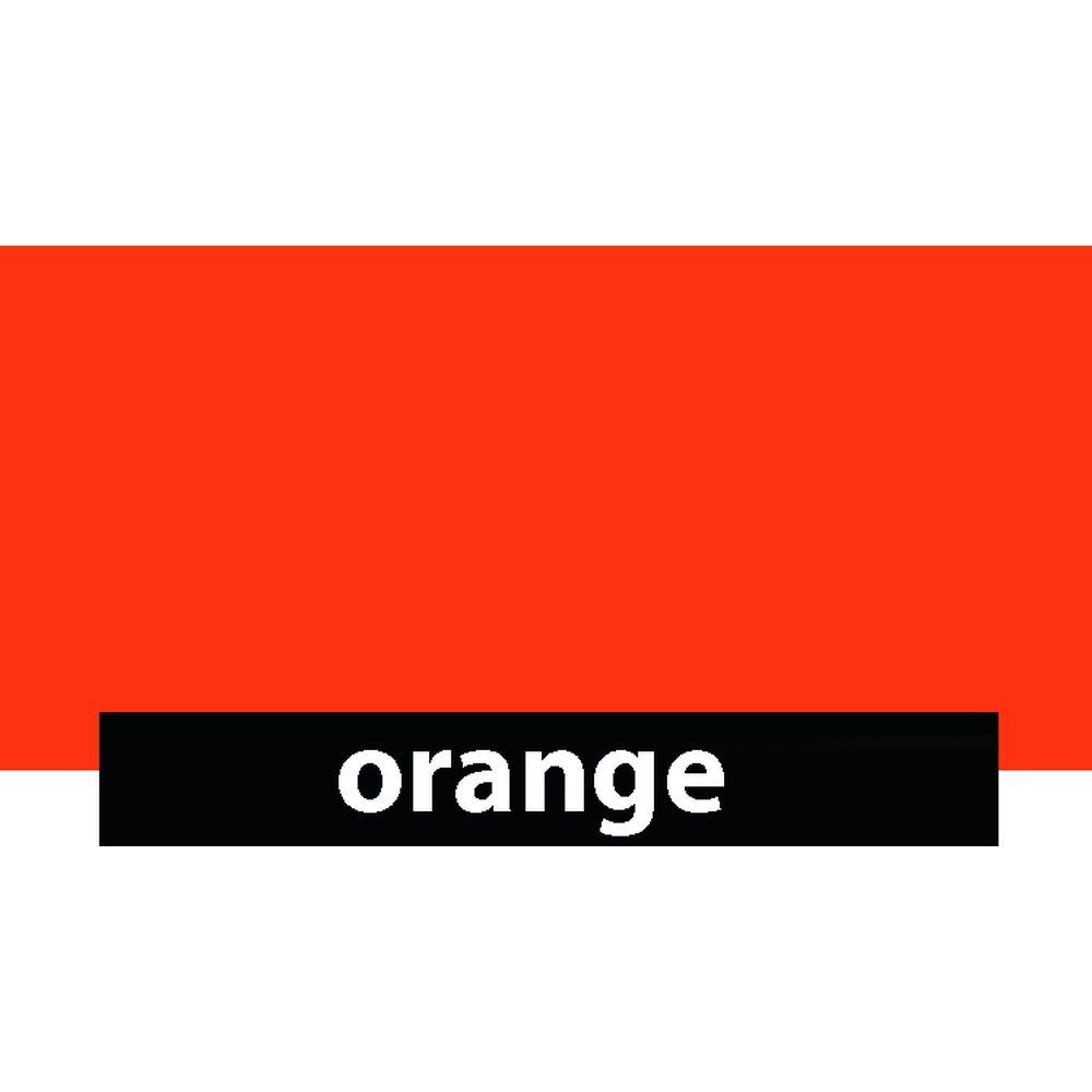 Seidenpapier 26 Bogen orange, 50 x 70 cm, 20 g/m²