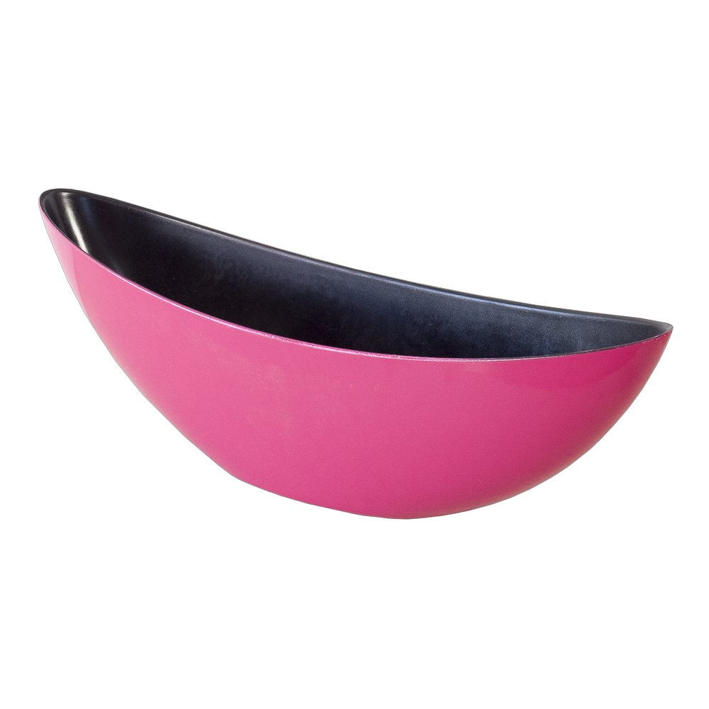 Schale Schiffchen Kunststoff pink, 39 x 12 x 13 cm