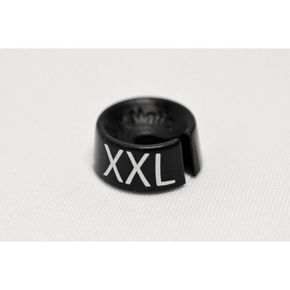 Größenreiter 25 Stück schwarz XXL