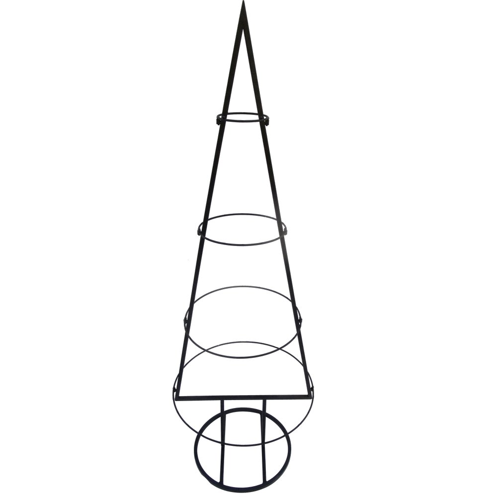Metallständer Tannenbaum Rundfuß, Ø 30 x 90 cm