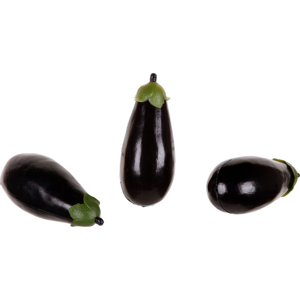 Aubergine Kunststoff 13,5 cm