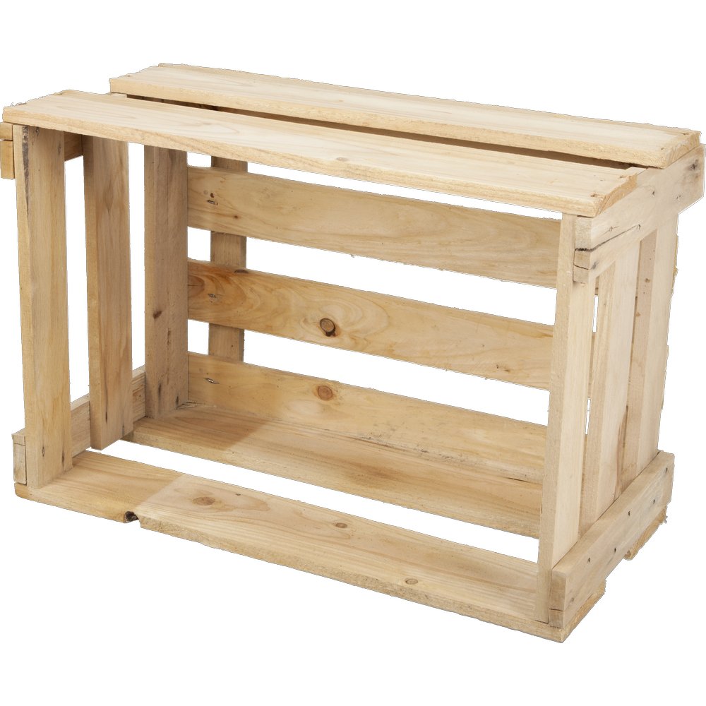 Holzkiste Wein gebraucht, 45 x 30 x 25 cm