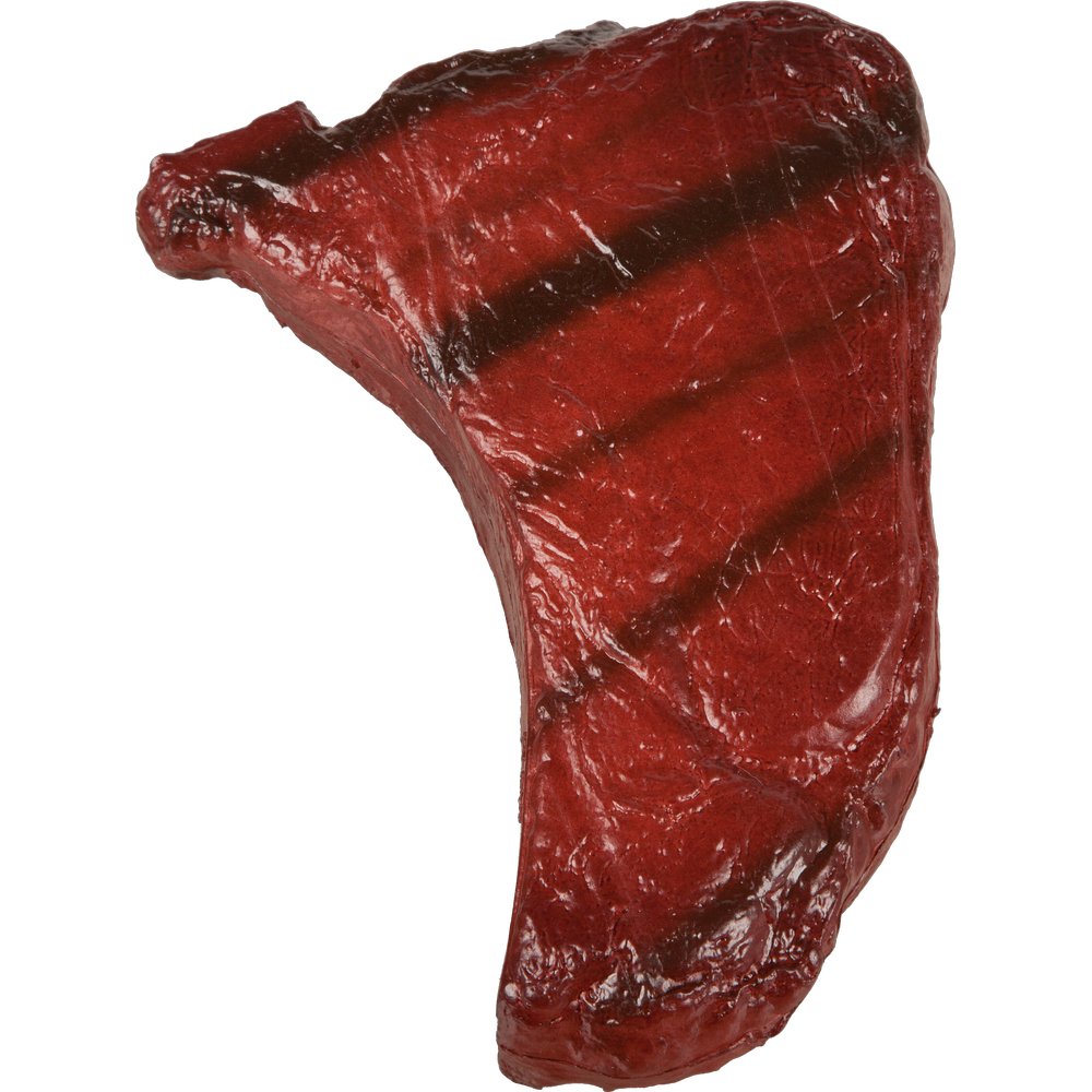 Beefsteak gegrillt Kunststoff, 22 x 15 cm