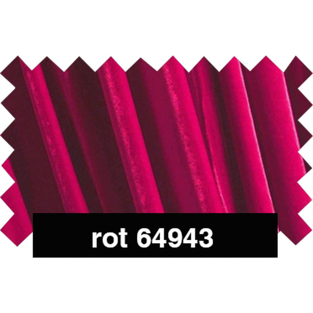 Panne Samt Stoff rot, 150 cm breit