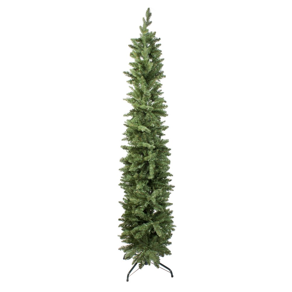 Tannenbaum 2D mit Metallfuß grün, H 180 cm, B 100 cm, 1137 Tips/Spitzen