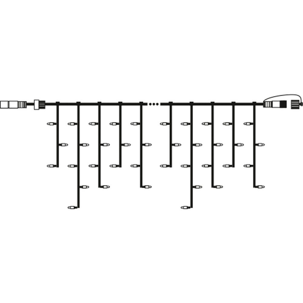 Icicle 1,5x0,5 M 57LEDs IP67