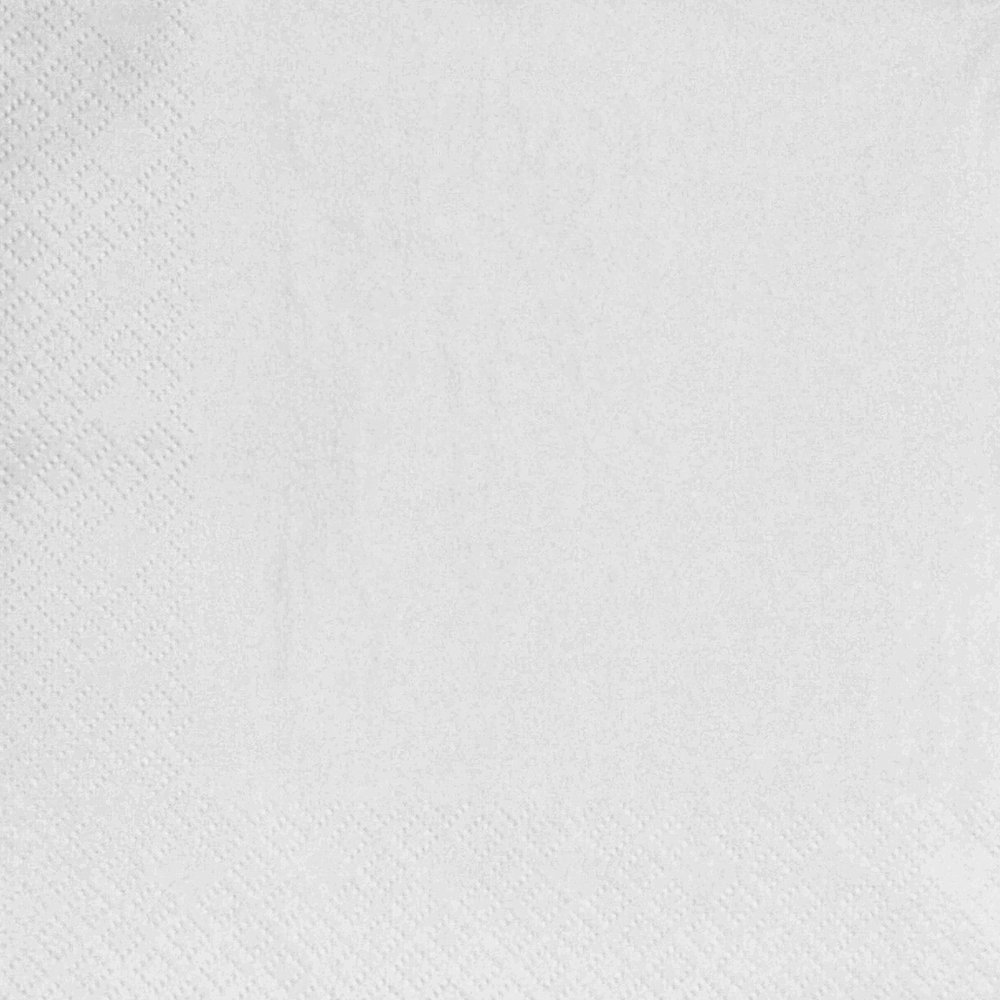 Servietten Deluxe Deco weiß, 20 Stück 33 cm
