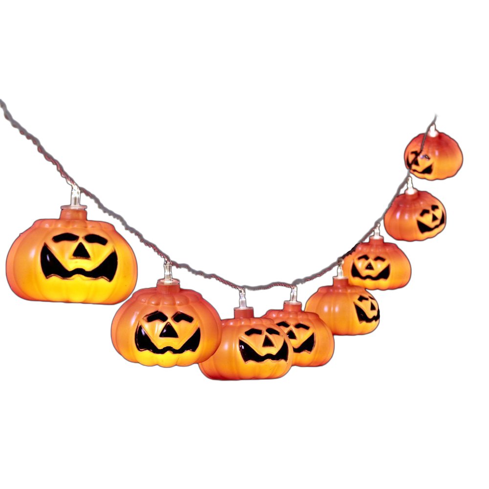 Halloweenkürbis 20 Stück orange 4,5 cm für 5 mm LEDs