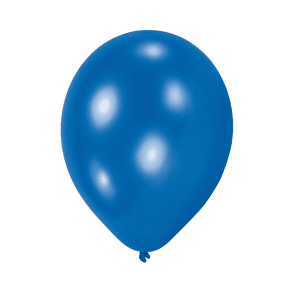 Luftballons 100 Stück blau 90-100 cm Umfang