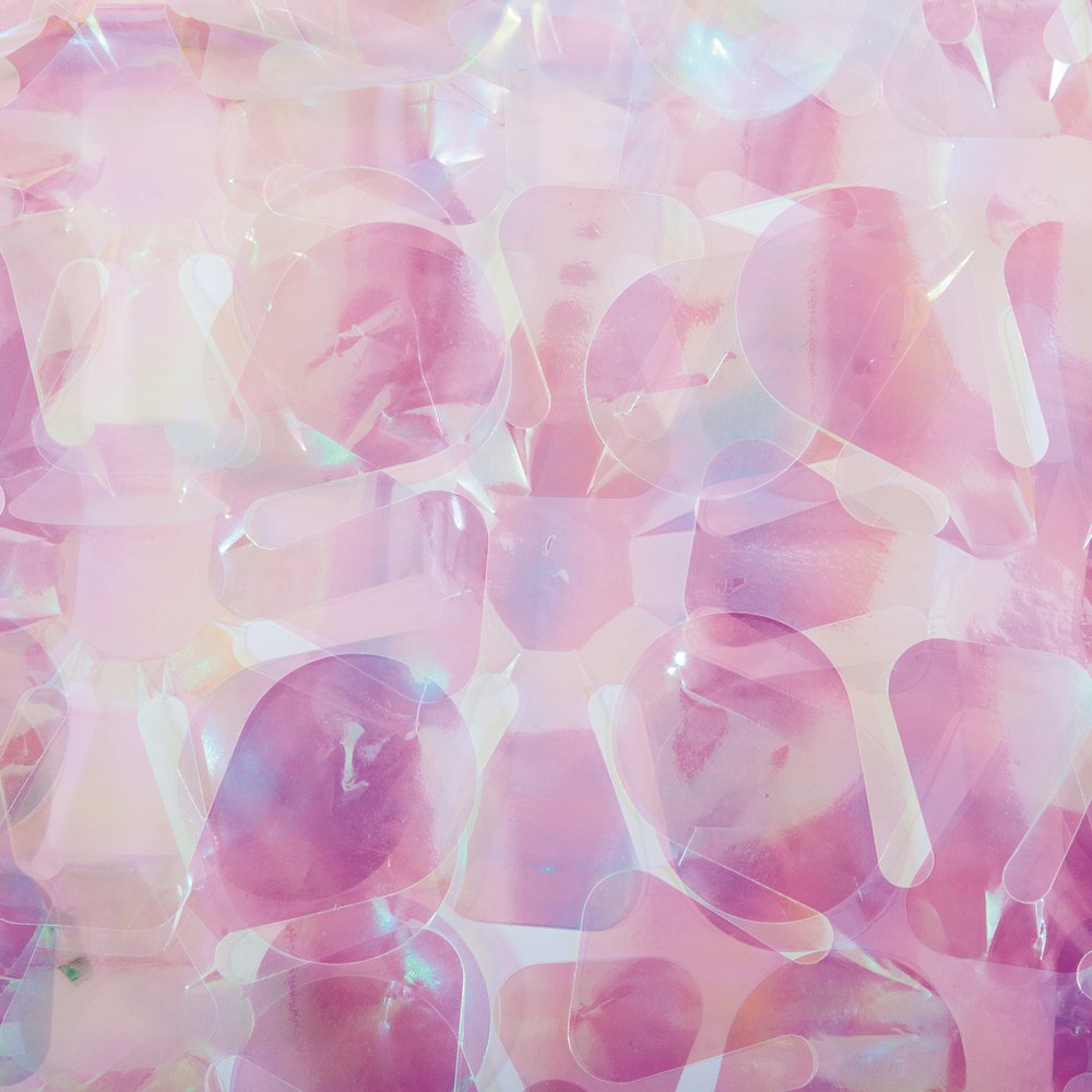 Effektfolie irisierend irisierend, B90 cm, lfmtr.