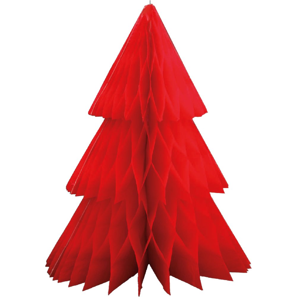 Falt-Tannenbaum Paper rot,H 50 cm