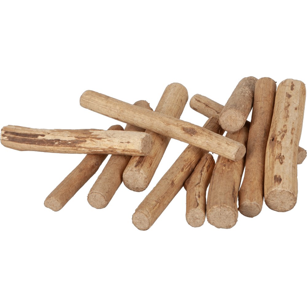 Treibholzstücke im Netz natur,300 g