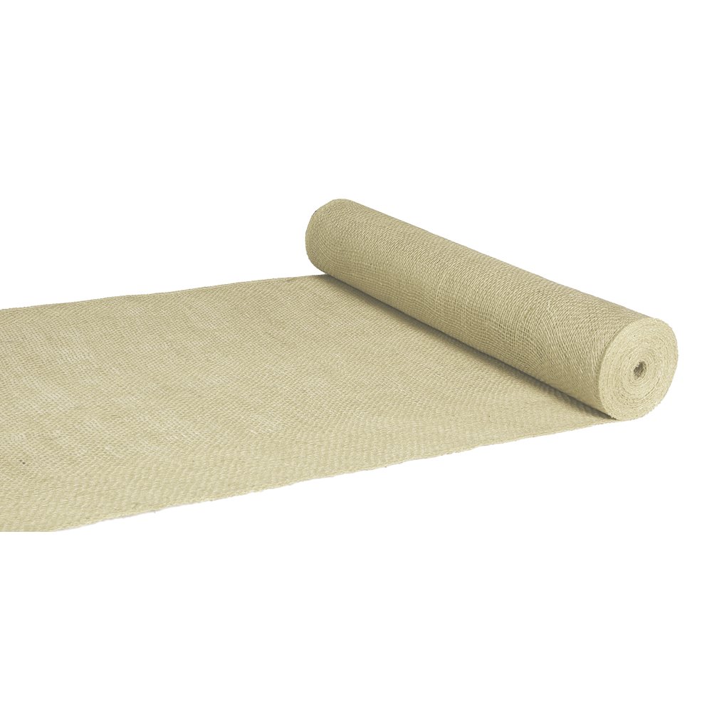 Decojute Tischläufer creme, 50 cm x 9,1 m