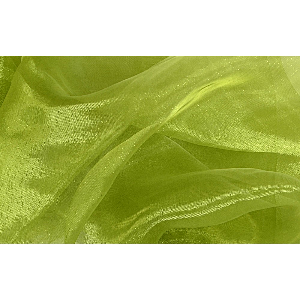 Chiffon Souplesse Stoff grün, 150 cm breit